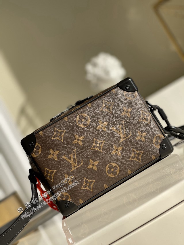 LV專櫃2023新款合作限量款老花盒子包 M44480 路易威登男女同款肩背包 dn1326